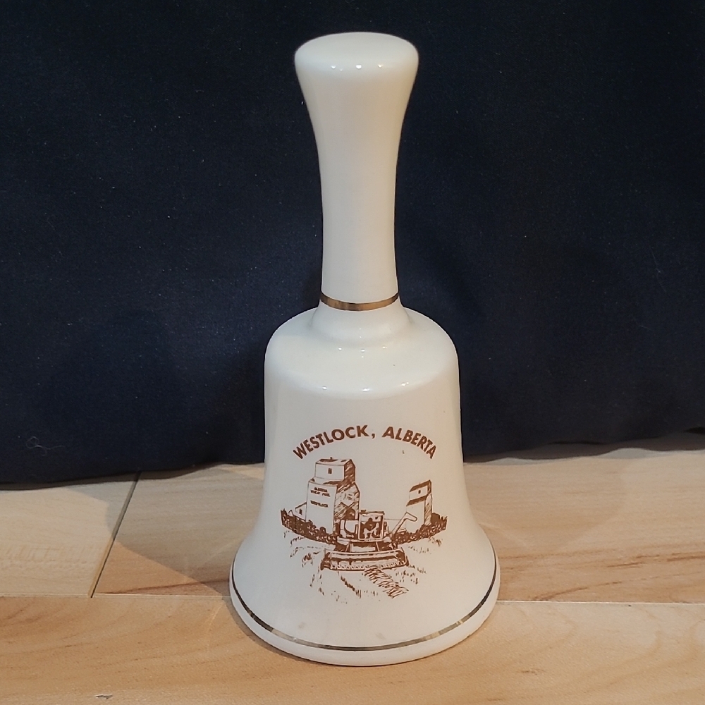 2/$20 Souvenir Bell From Westlock Alberta